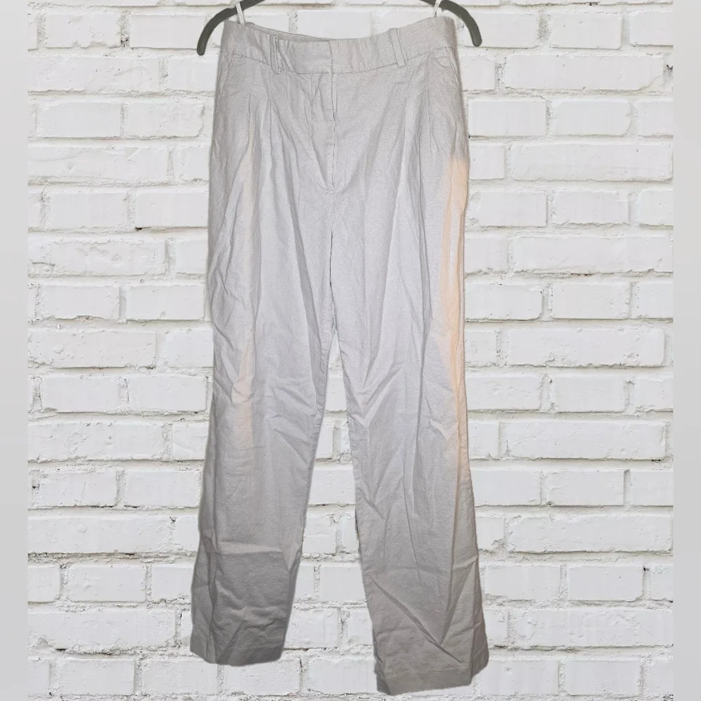 Open Edit Everyday Linen Blend Pants • Grey Moonbeam 2️⃣ - Picture 8 of 11